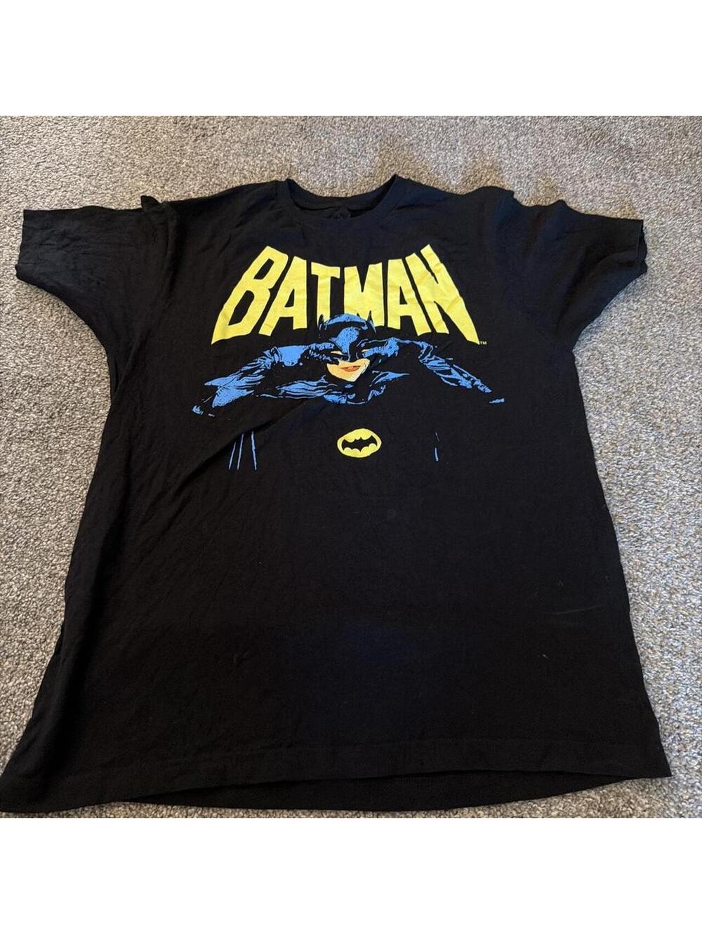 DC Comics Men's Black Tshirt